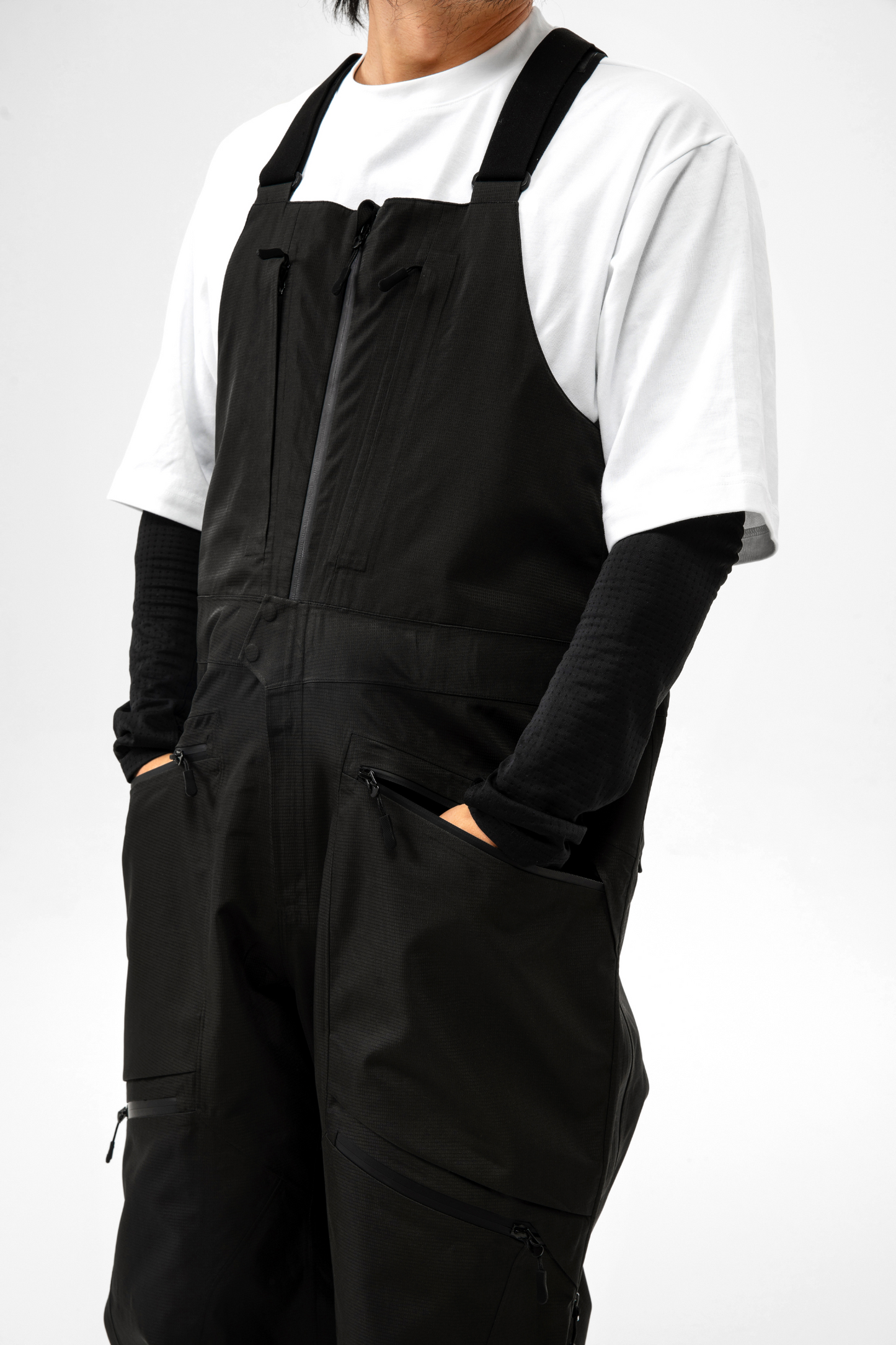 Mountain Moods 3L Snow Bib Pants exile space black