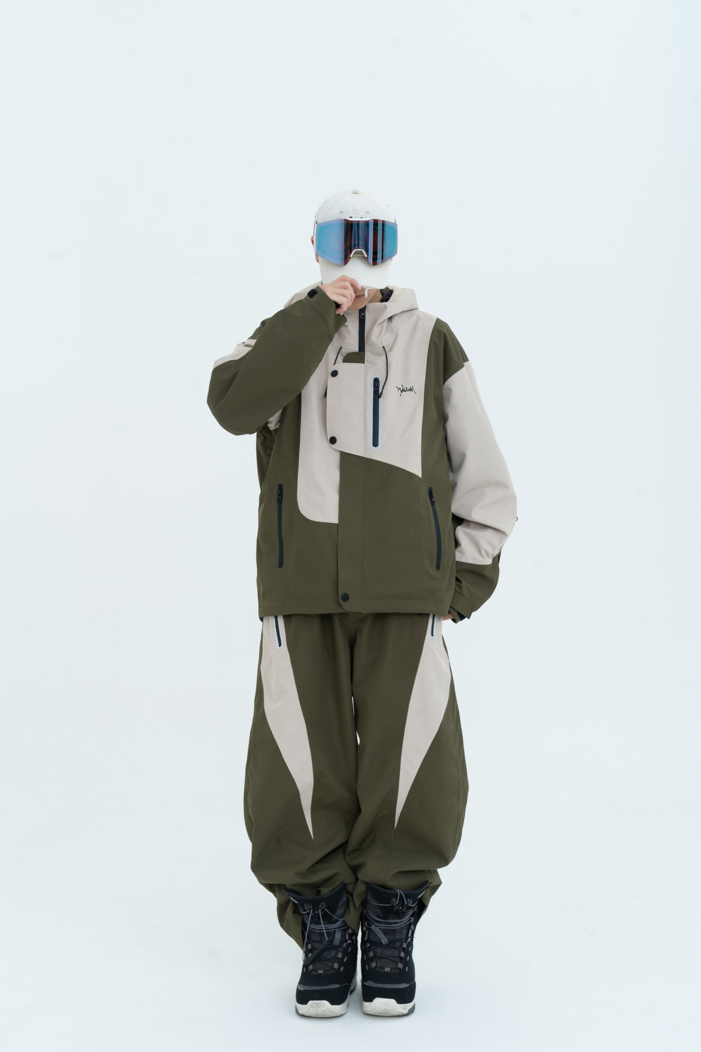 exile space welem 2L green snow pants