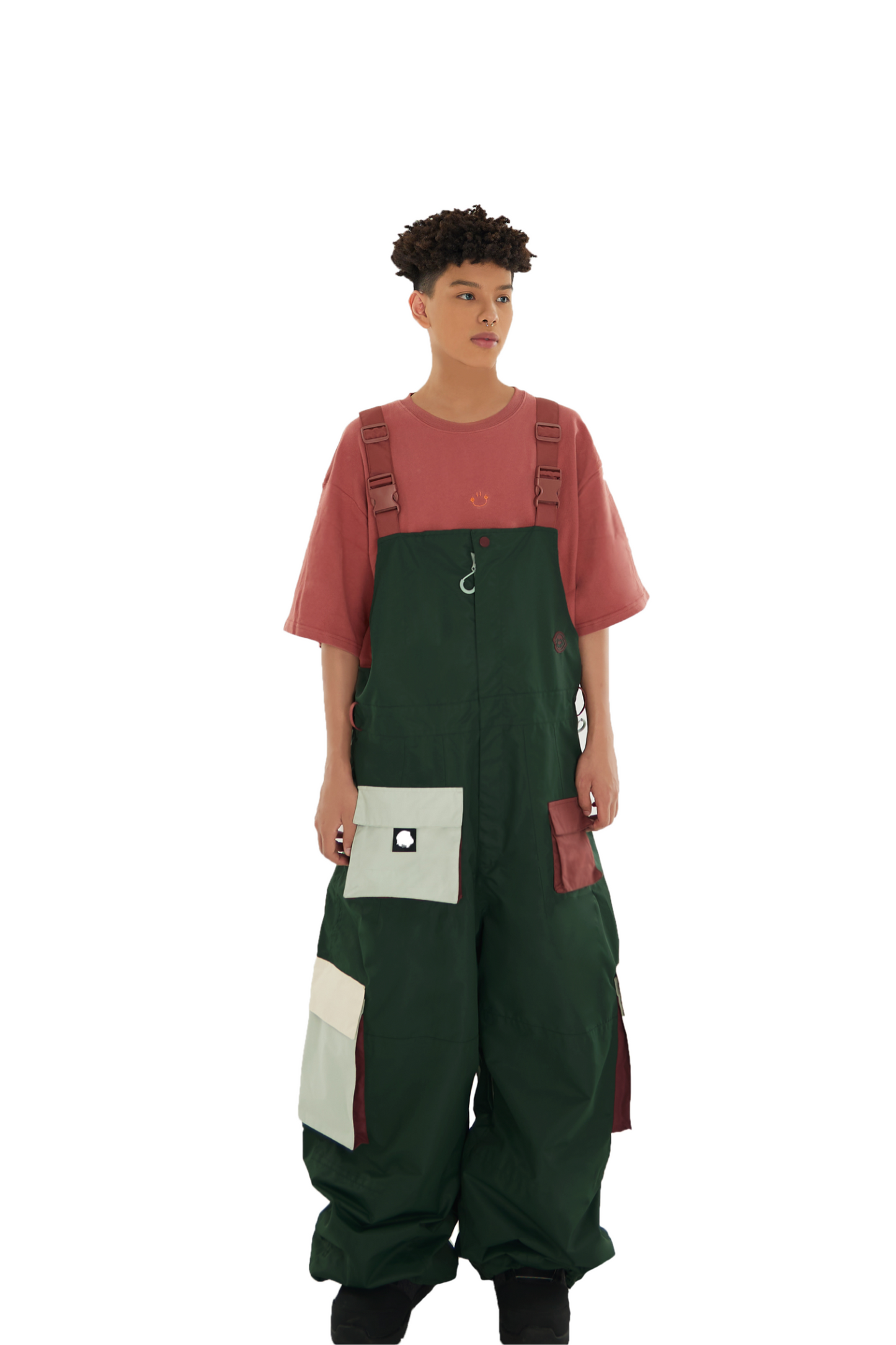 exile space LMDSNOW green Snow Bib Pants