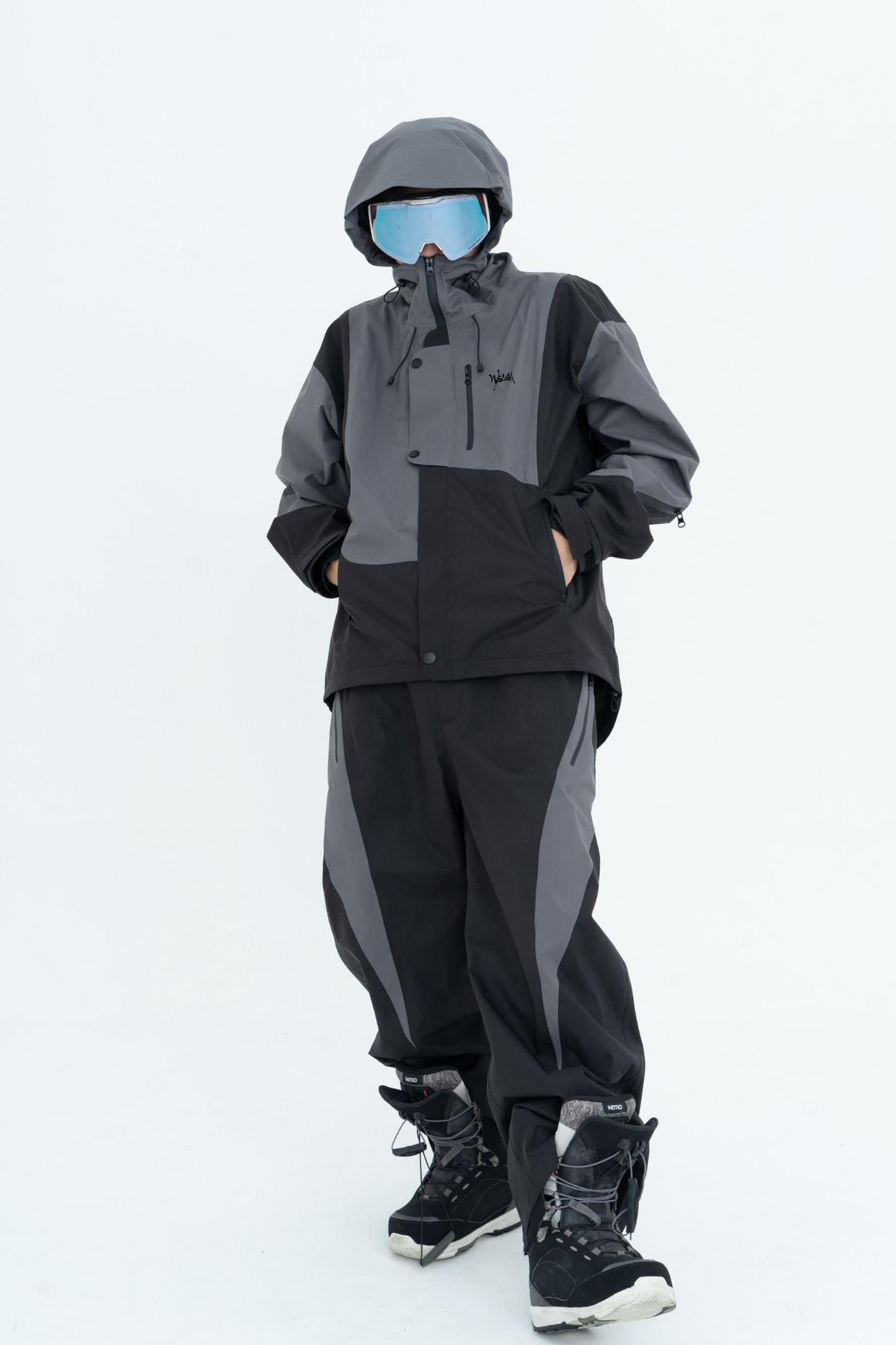 exile space welem 3L black snow pants