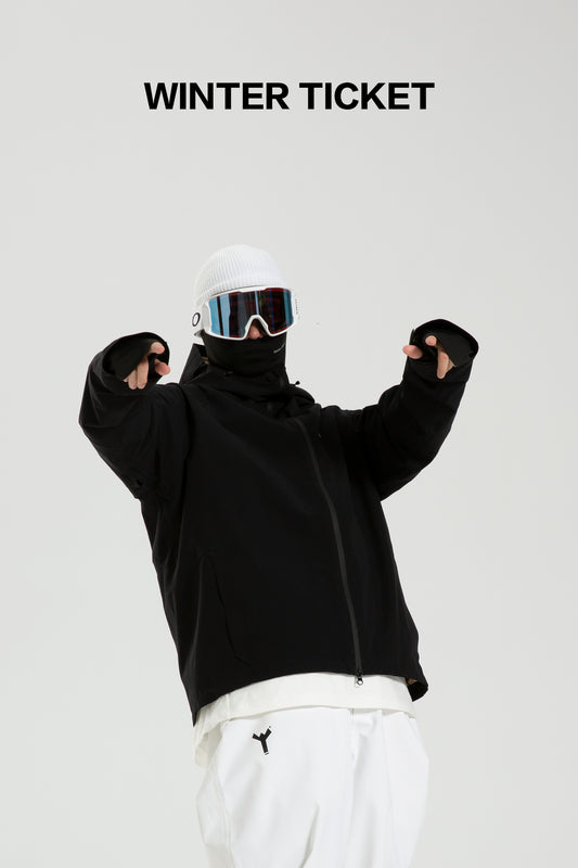 Winter Ticket 22/23 RECCO® Snow Jacket exile space black