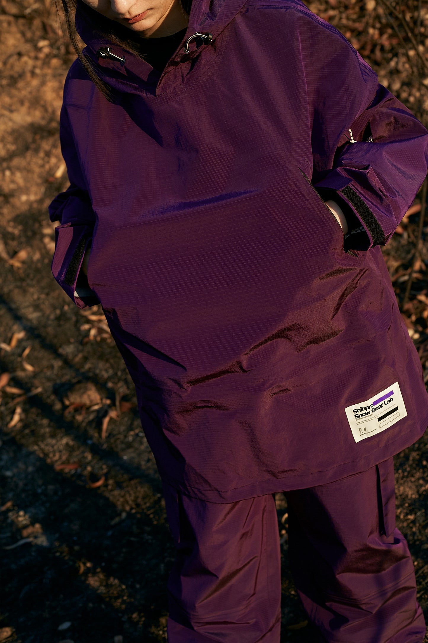 Snihpro 3L Pullover Jacket exile space red