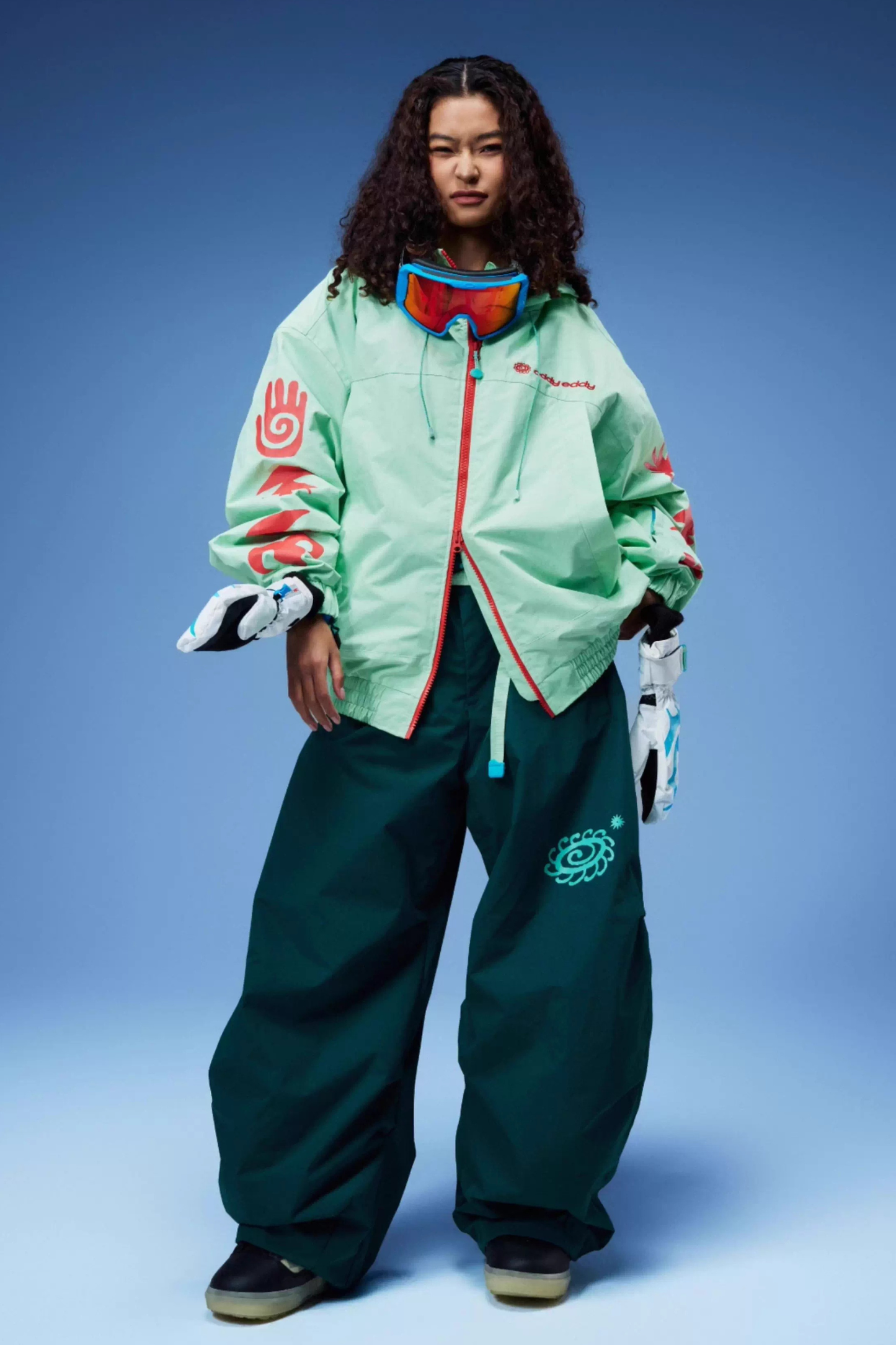 OddyEddy Mint Drip Snowboard Ski Jacket - Unisex, Pre-Order