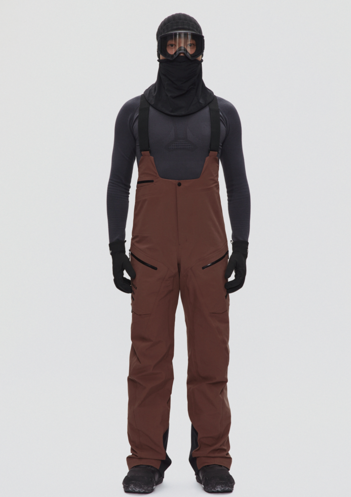 SHUNWEI STUDIO No.7 Dermizax® 3L BIB PANTS - Exile Space