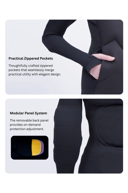 Mutu Premium Snowboard Ski Upper Body Armor - Unisex