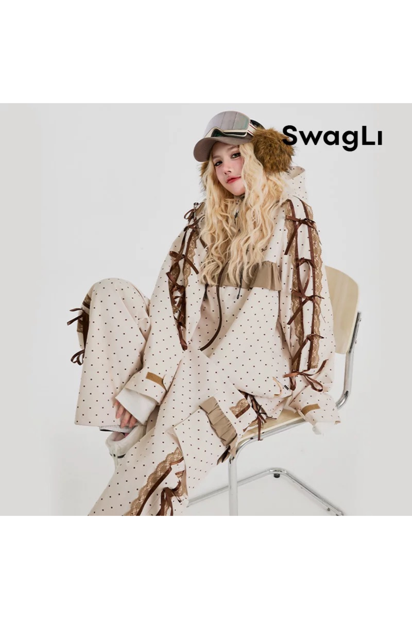Swagli Freckles Ski Snowboard Jacket and Pants Set