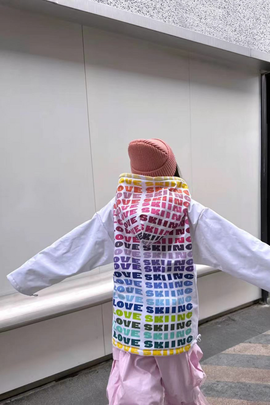 SwagLi Rainbow Snow Hoodie