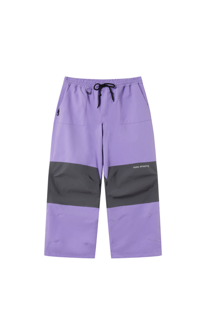 Positibeety 3L Purple Snow Pants - Exile Space