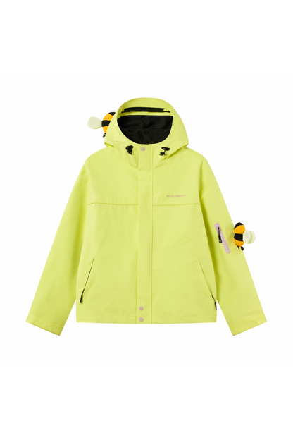 Positibeety 3L Detachable Bee Snow Jacket - Exile Space