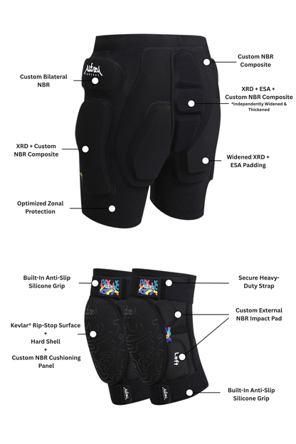 Altay Project Ski Snowboard XRD® Knee Protector