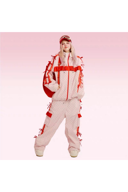 Swagli Freckles Ski Snowboard Jacket and Pants Set