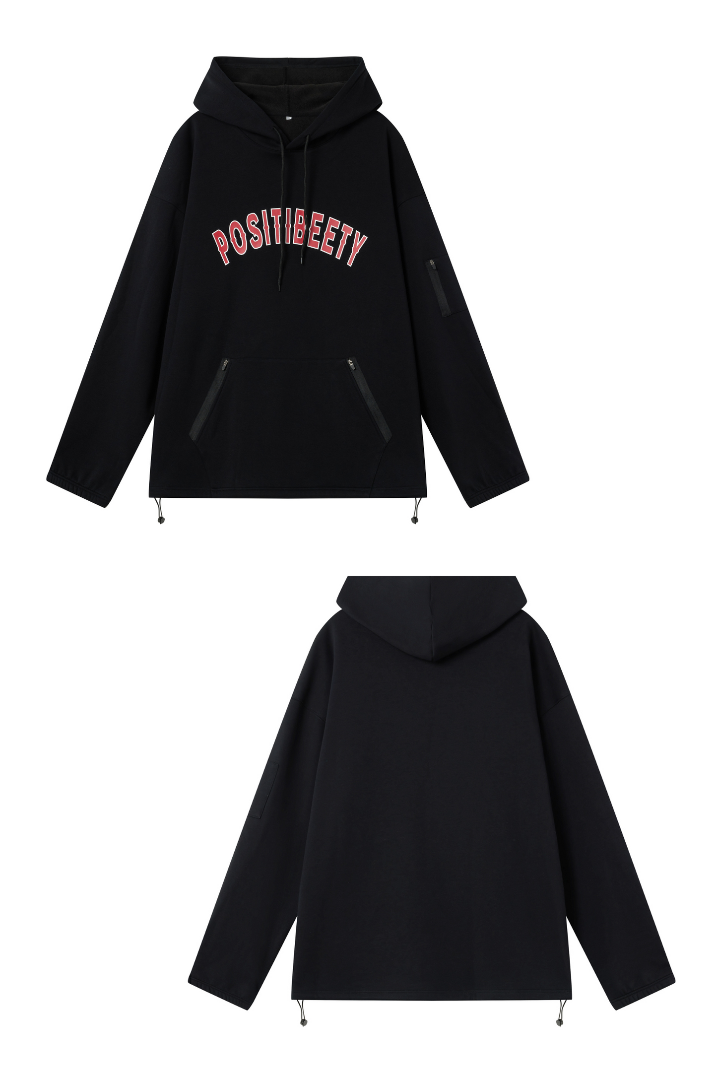 Positibeety Waterproof Hoodie - Exile Space