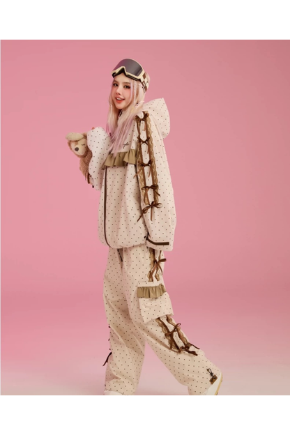 Swagli Freckles Ski Snowboard Jacket and Pants Set