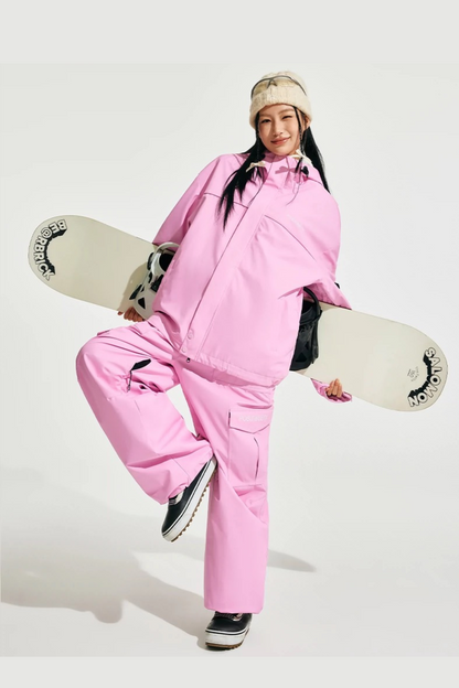 Positibeety 3L Detachable Bee Ski Snowboard Suit Set