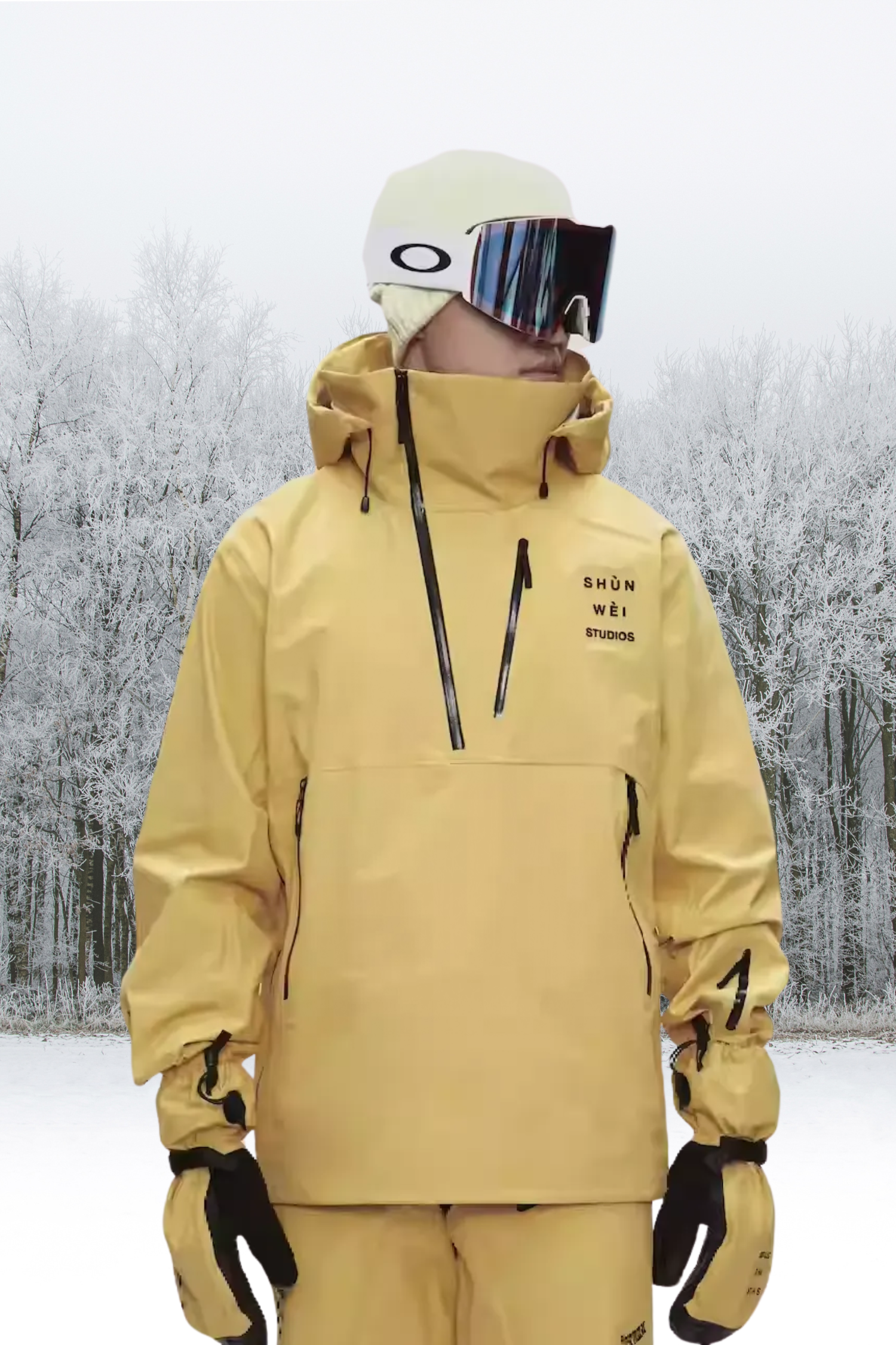 NO.6 Dermizax Anorak Snow Jacket - 3L Waterproof Breathable NO.6 Dermizax Anorak Snow Jacket - 3L Waterproof Breathable