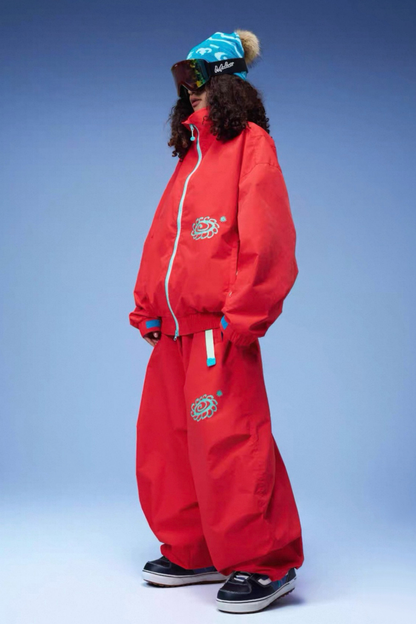 OddyEddy Free Spirit Baggy Snowboard Pants- Unisex