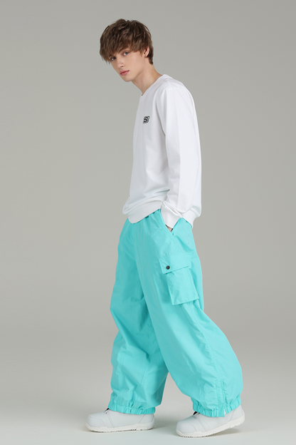 SEARIPE Loose Waterproof & Windproof Snowboard Pants Unisex