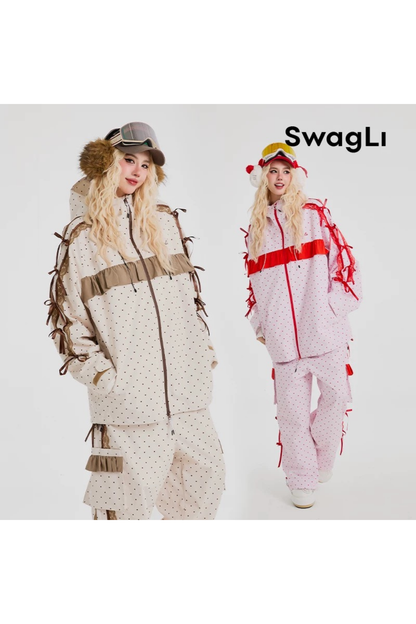 Swagli Freckles Ski Snowboard Jacket and Pants Set