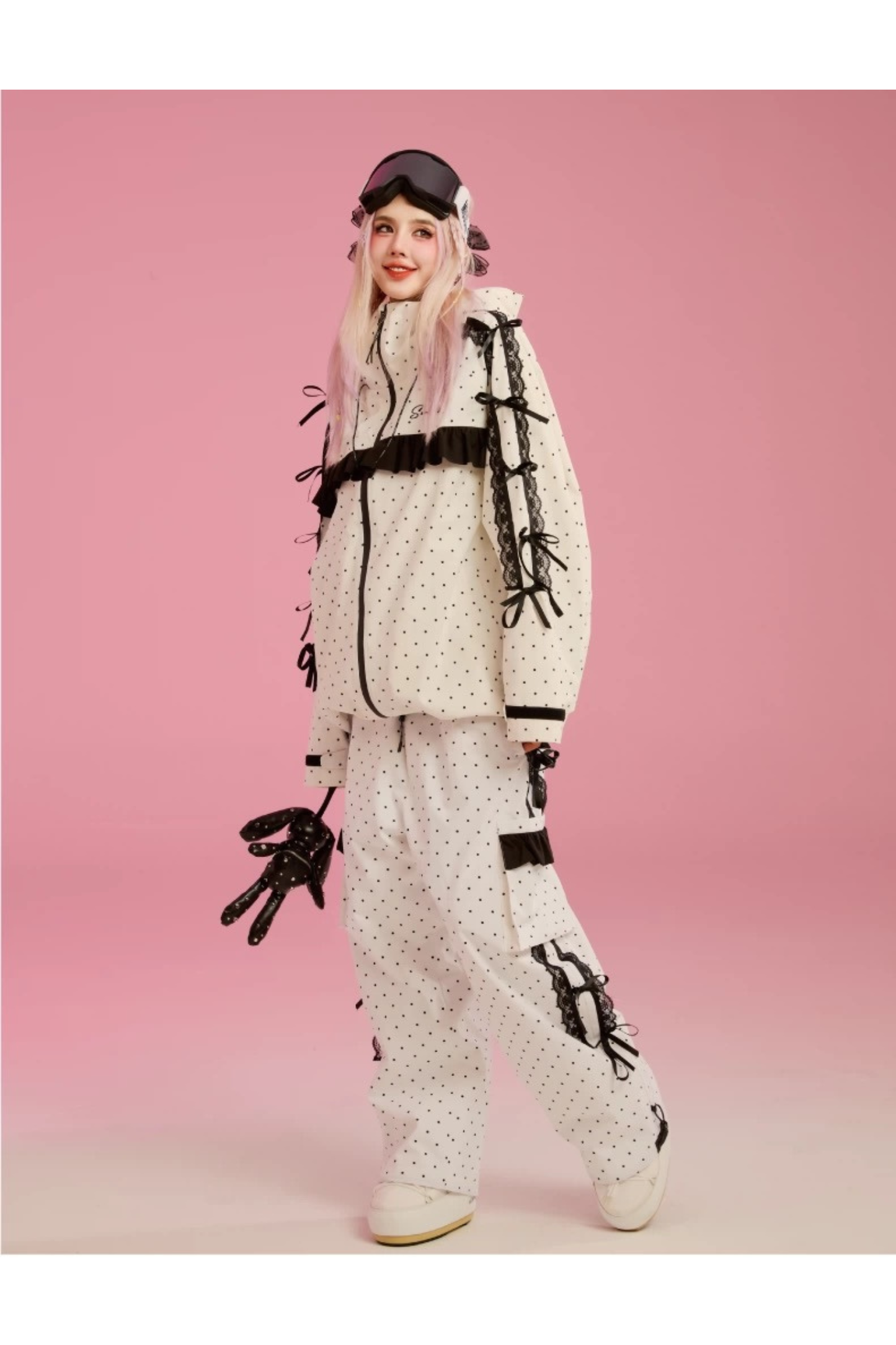 Swagli Freckles Ski Snowboard Jacket and Pants Set