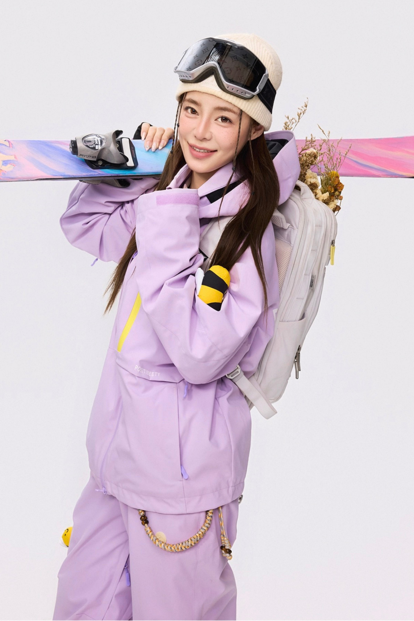 Positibeety 3L Honeybee Ski Snowboard Jacket