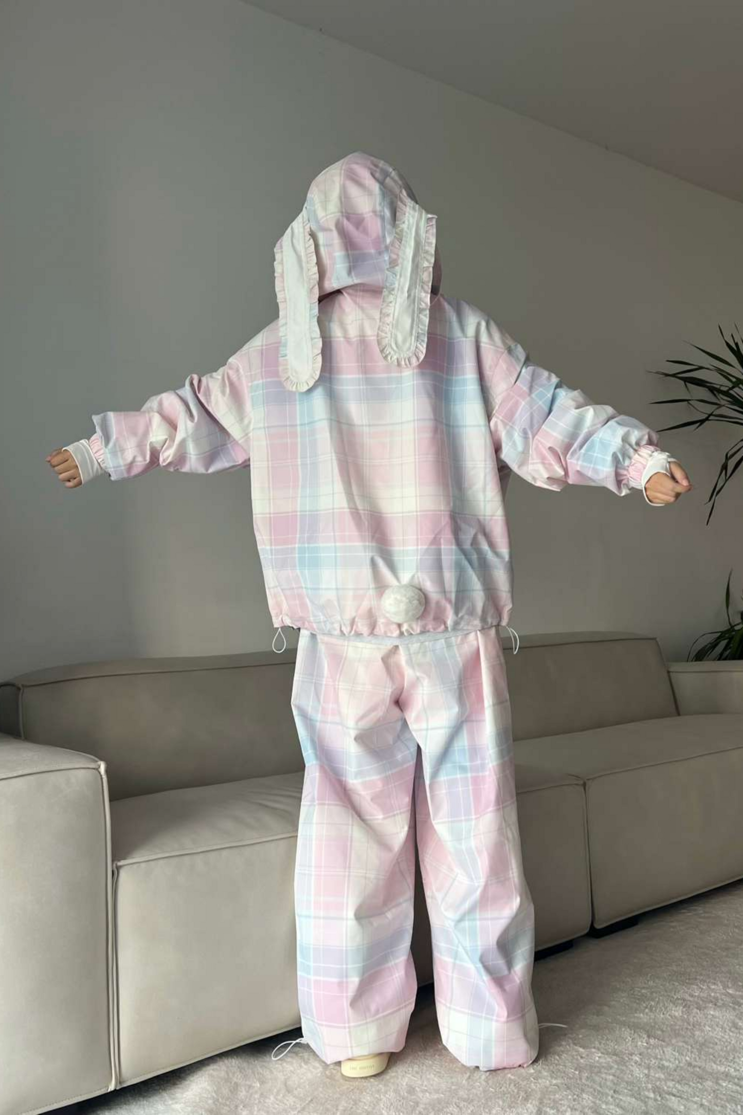 LMDSNOW Grid Bunny Snowsuit Set - Exile Space