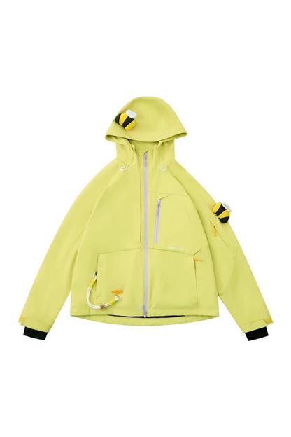Positibeety 3L Honeybee Ski Snowboard Jacket