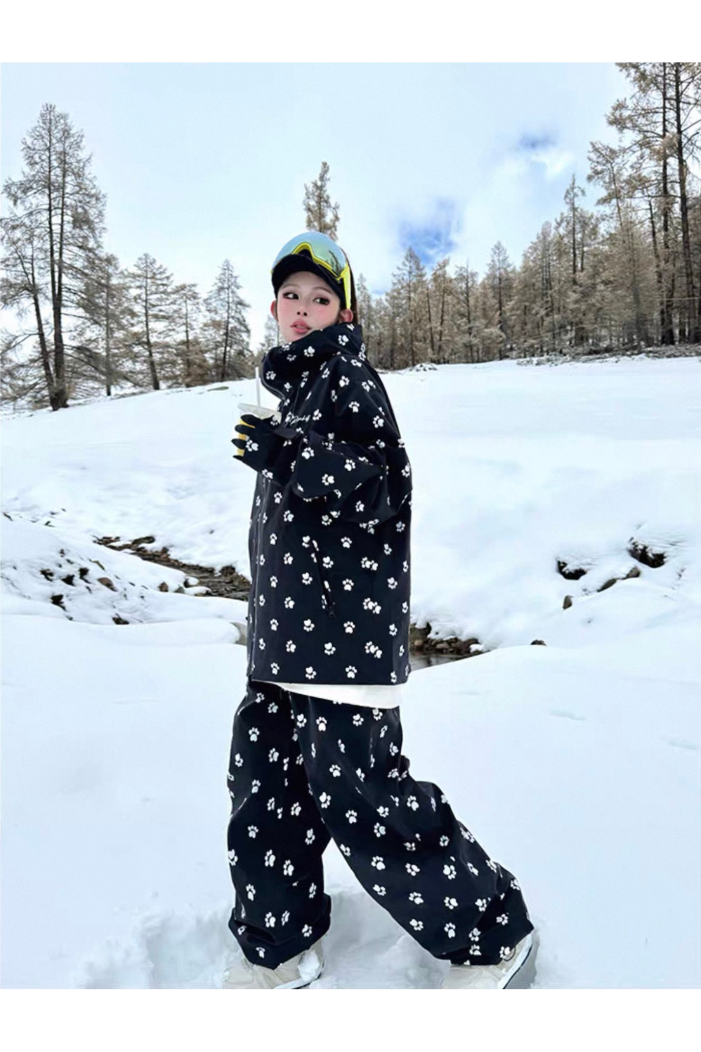 Renchilli Pawpow Snowboard Jacket and Pants Set