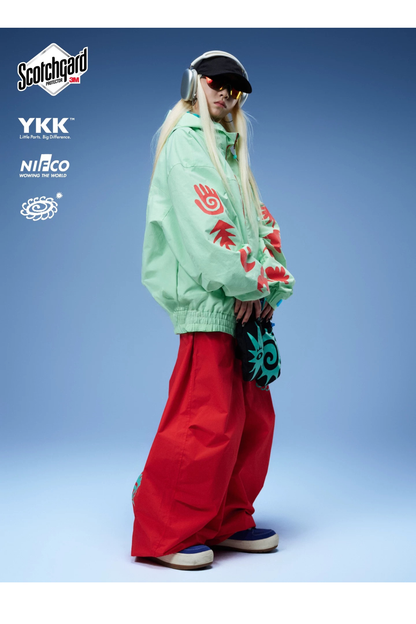 OddyEddy Mint Drip Snowboard Ski Jacket - Unisex