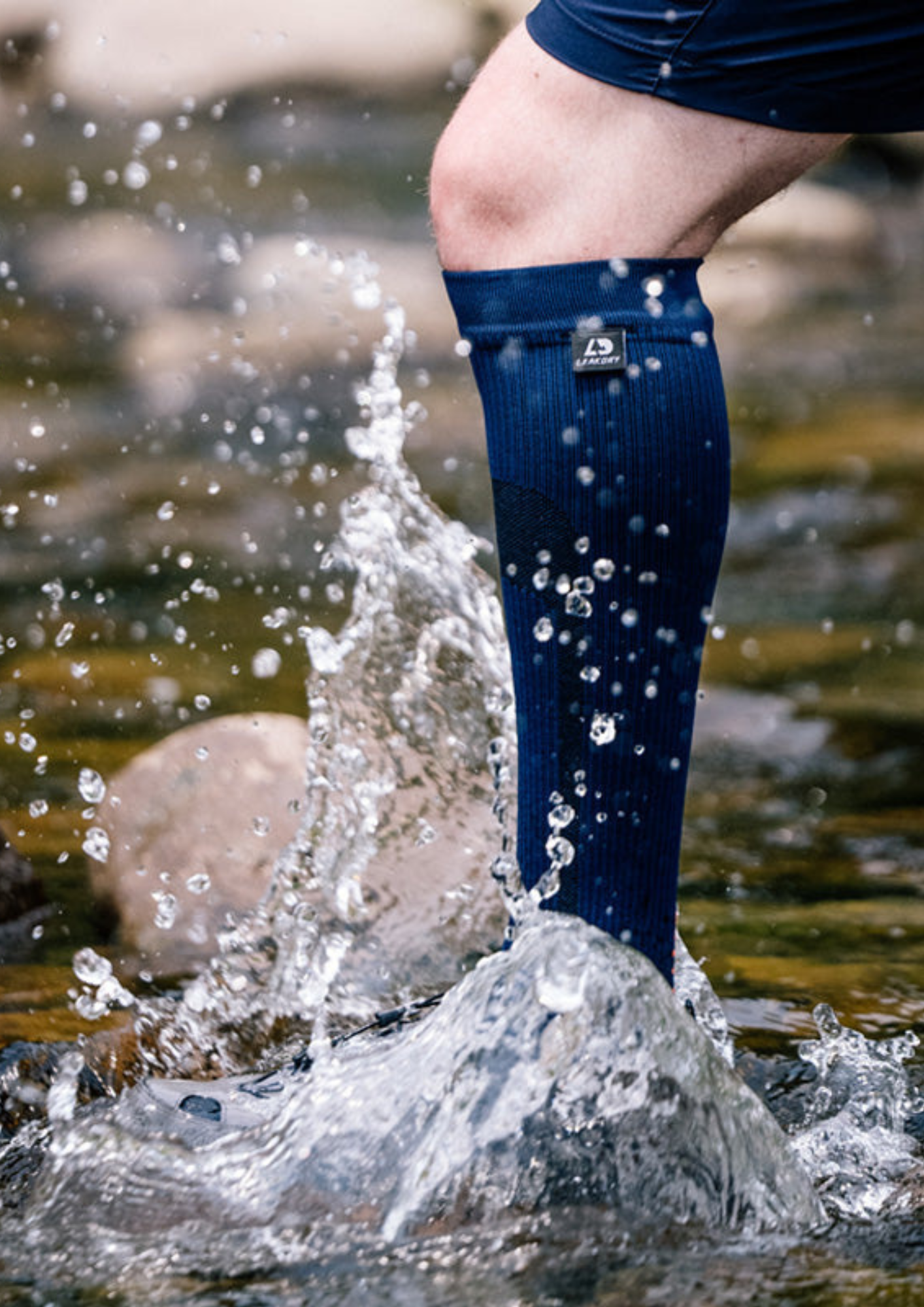 Leakdry Merino Wool Thermal-lite Waterproof Socks Knee High - Exile Space