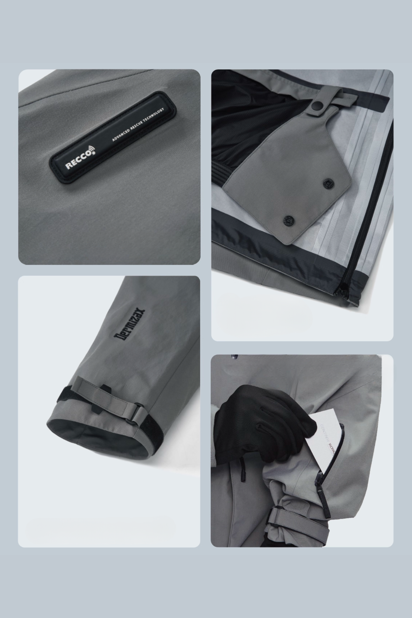 SHUNWEI STUDIOS No.6 3L Dermizax Anorak Snow Jacket