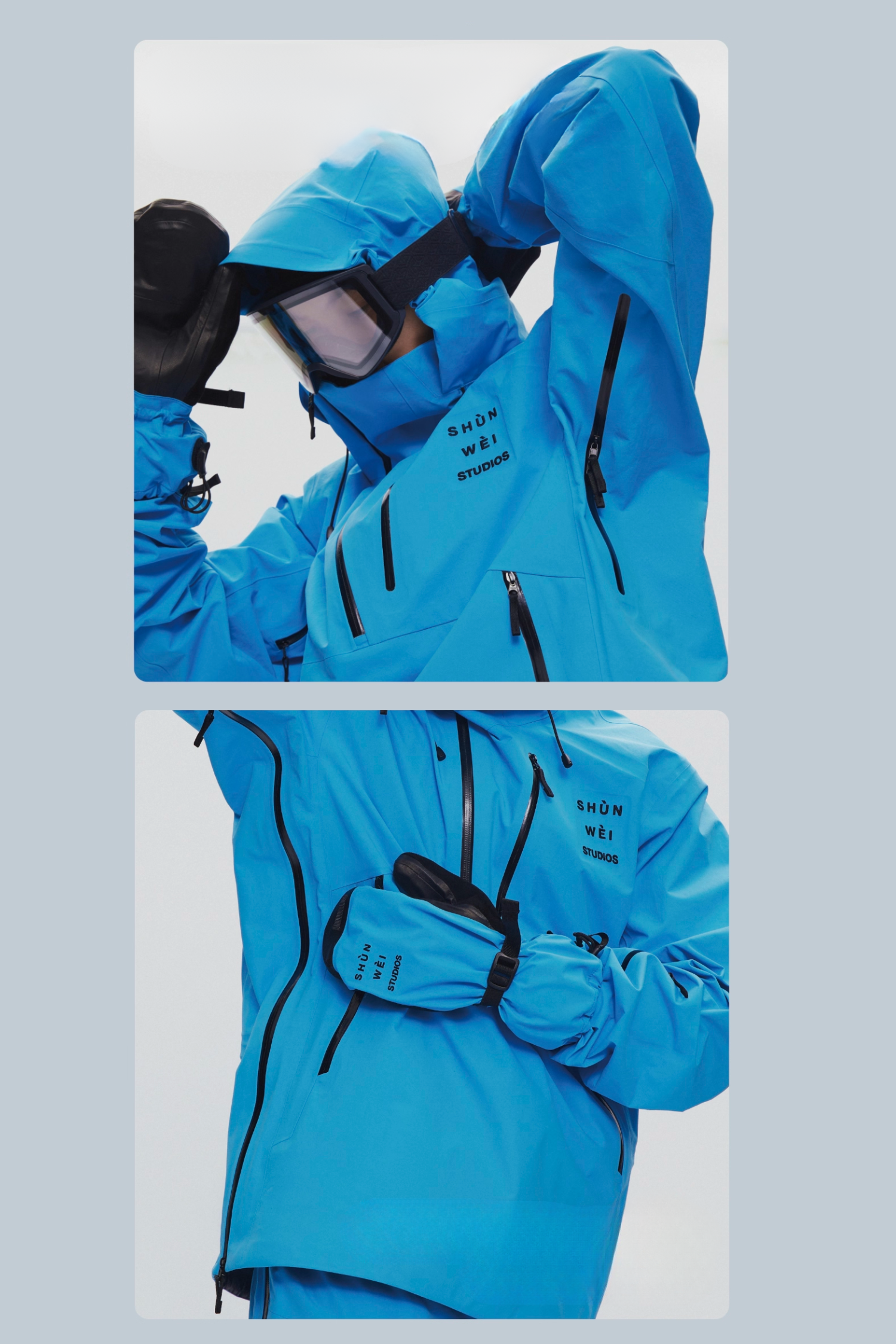 NO.6 Dermizax Anorak Snow Jacket - 3L Waterproof Breathable NO.6 Dermizax Anorak Snow Jacket - 3L Waterproof Breathable