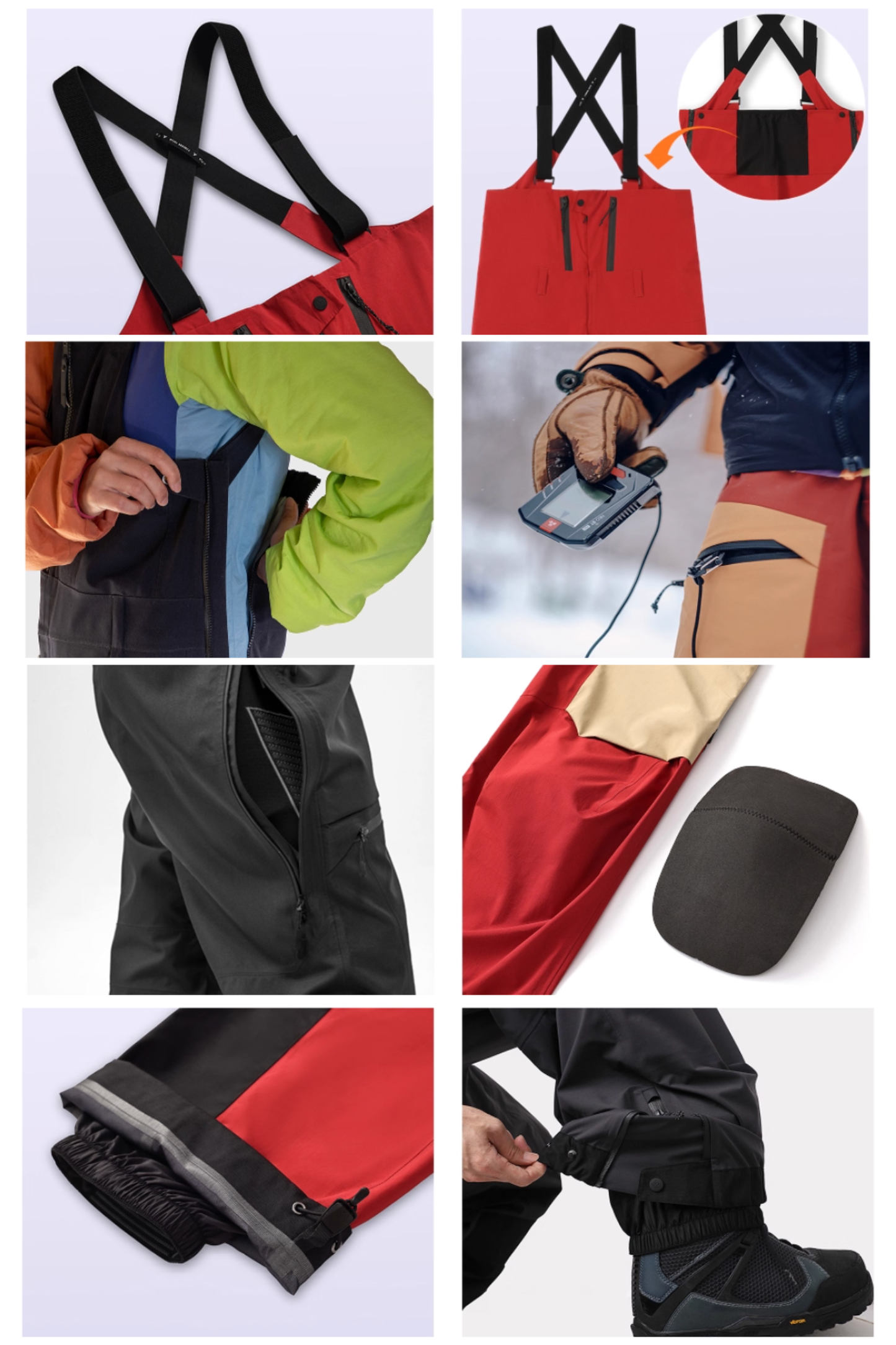 Altay Project Unisex 3L Guide Snow Bib Pants