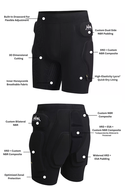 Altay Project Ski Snowboard XRD Hip Protector - Exile Space