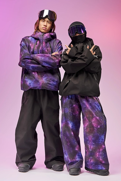 DOOREK 3L Cosmic Hardshell Snow Jacket and Pants Set