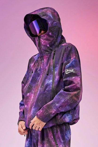 DOOREK 3L Cosmic Hardshell Snow Jacket and Pants Set
