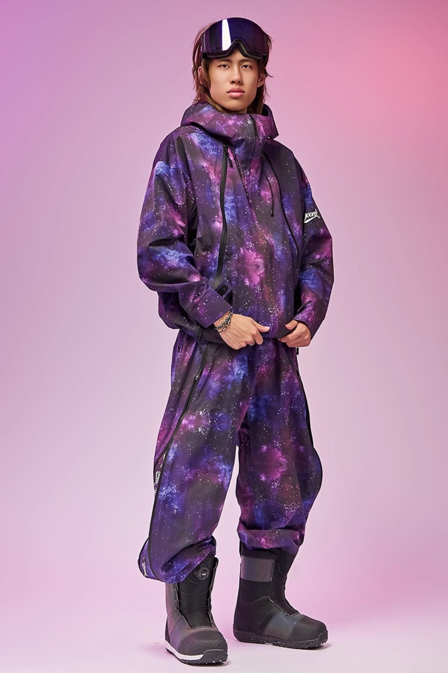 DOOREK 3L Cosmic Hardshell Snow Jacket and Pants Set