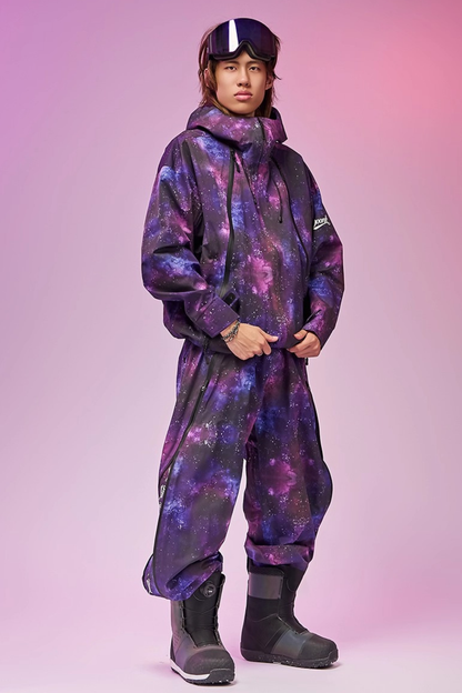 DOOREK 3L Cosmic Hardshell Snow Jacket and Pants Set