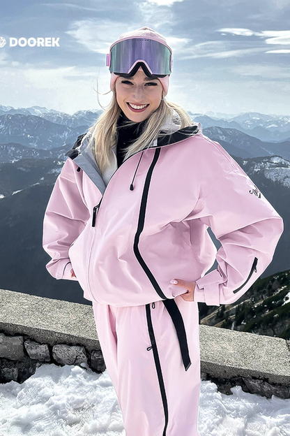DOOREK 3L Essential Baggy Snow Jacket and Pants Set