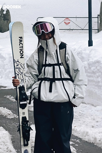 DOOREK 3L Essential Baggy Snow Jacket and Pants Set
