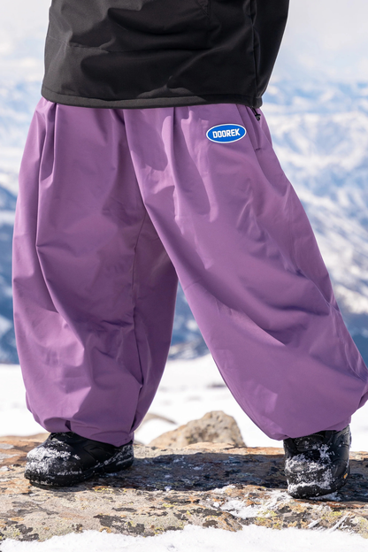 DOOREK Mega Baggy Ski Snowboard Pants Unisex