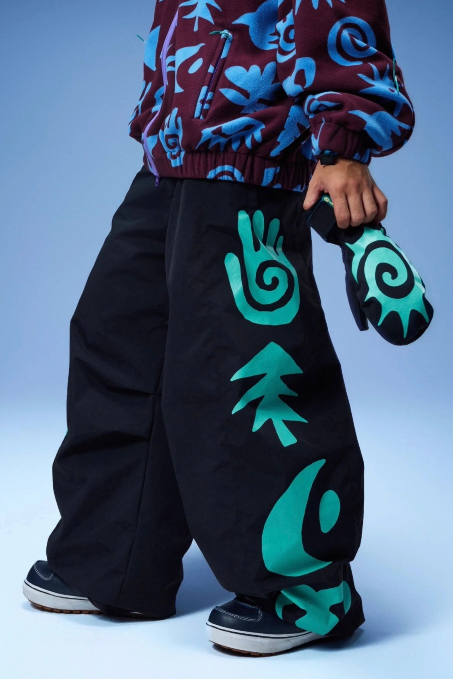 OddyEddy Totem Baggy Snowboard Pants - Unisex