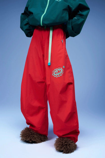 OddyEddy Free Spirit Baggy Snowboard Pants- Unisex