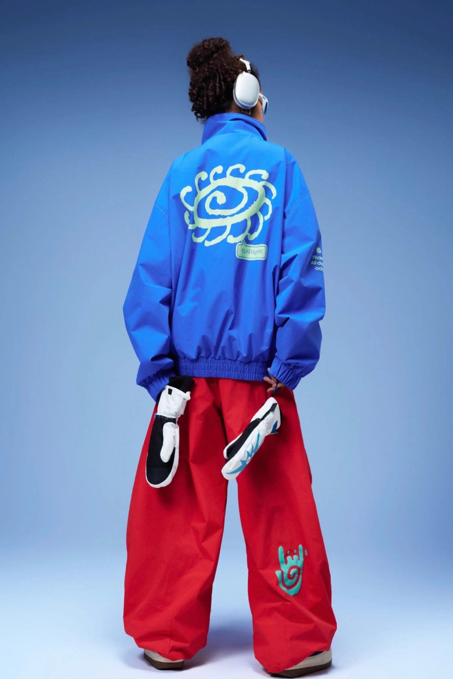 OddyEddy Free Spirit Baggy Snowboard Pants- Unisex