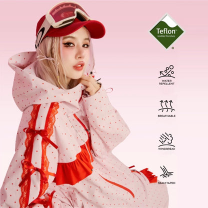 Swagli Freckles Ski Snowboard Jacket and Pants Set