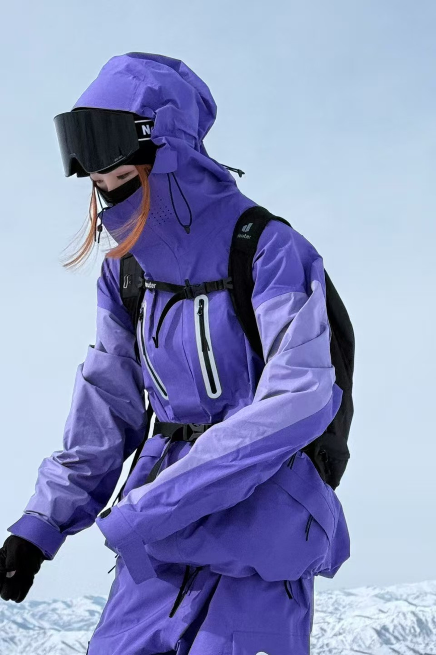 NIS SuperB 3L Ski Snowboard Jacket and Pants Set Purple