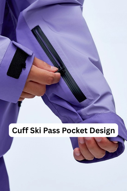 NIS SuperB 3L Ski Snowboard Jacket and Pants Set Purple