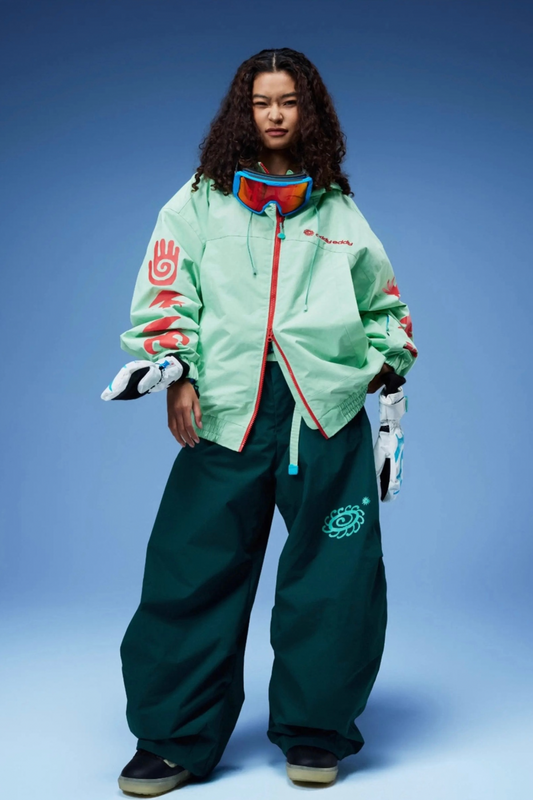 OddyEddy Mint Drip Snowboard Ski Jacket - Unisex