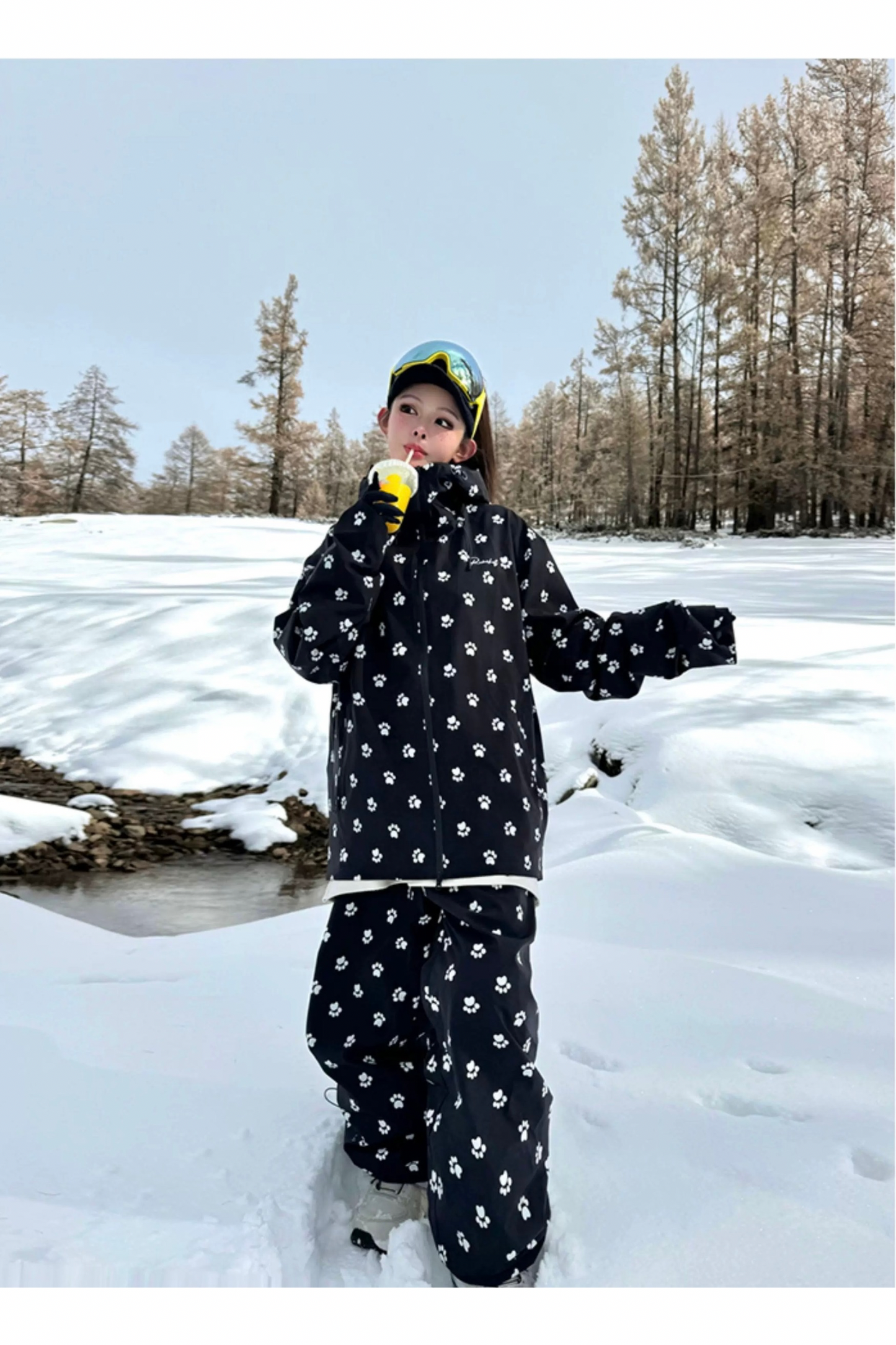 Renchilli Pawpow Snowboard Jacket and Pants Set