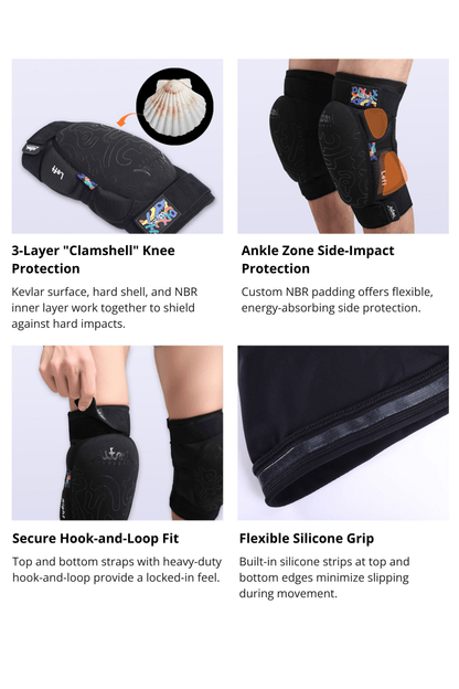 Altay Project Ski Snowboard XRD® Knee Protector