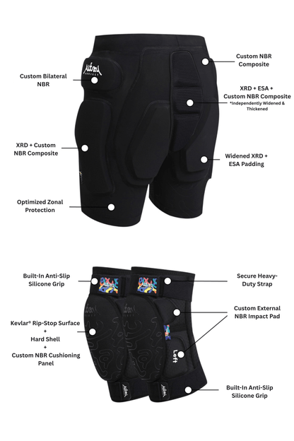 Altay Project Ski Snowboard XRD® Knee Protector